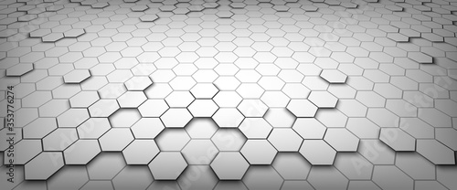 pattern hexagon background abstract
