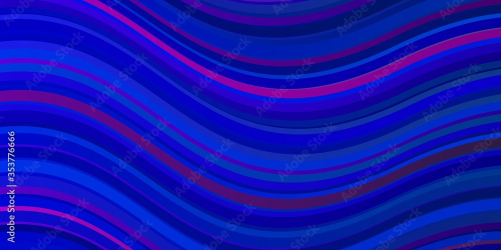 Dark Pink, Blue vector layout with wry lines. Colorful illustration with curved lines. Template for your UI design. Dark Pink, Blue vector layout with wry lines. Colorful illustration with curved lines. Template for your UI design.