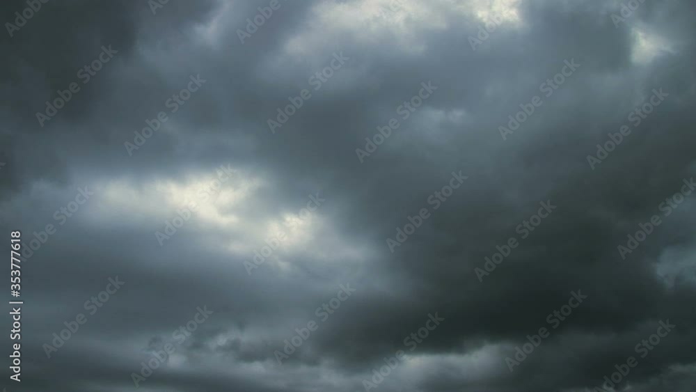 Clouds time lapse storm approaching overhead UK Clouds time lapse storm approaching overhead UK