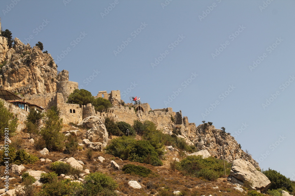 Naklejka premium Cyprus. Culture Of Cyprus. Sights and nature of Cyprus.