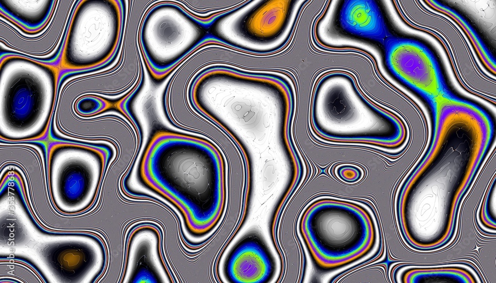 Abstract fractal pattern. Abstract fractal pattern.