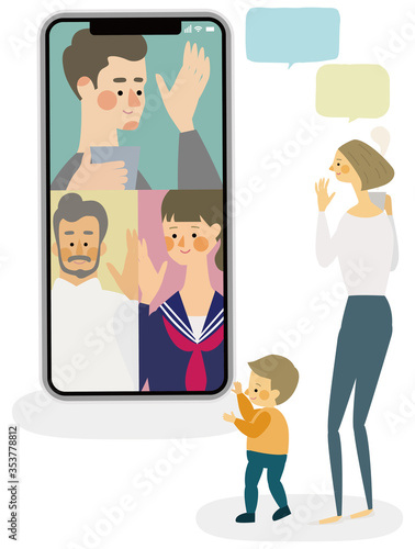 テレビ電話,オンライン通信,facetime