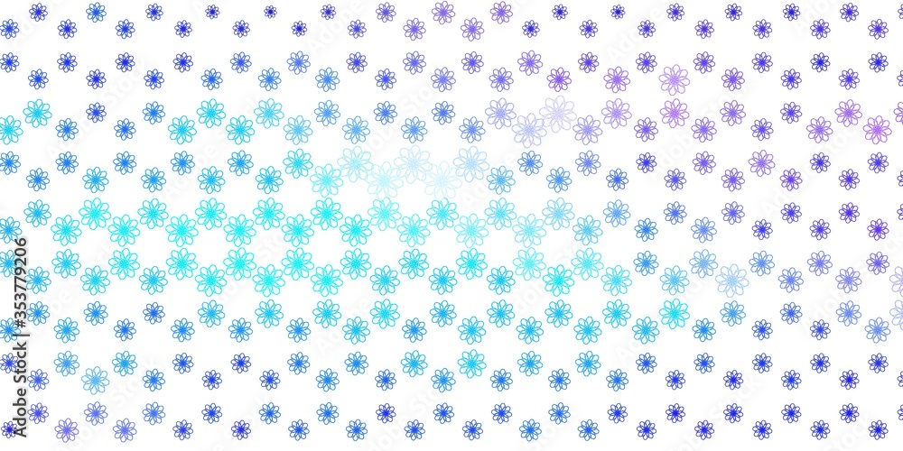 Light Pink, Blue vector background with bent lines. Light Pink, Blue vector background with bent lines.