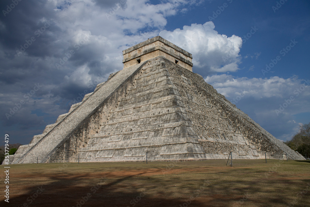 Pirámide en México, Chichén Itzá, Yucatán