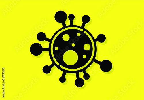 virus, corona, icon,corona, virus, isolated, pandemic, bacteria, danger, death, micro, bequarantine, respiratory, sars, 2019-ncov, attention, bio, hazard, biology, care, china, chinese, contain, conta