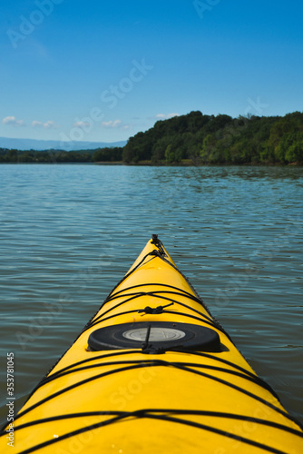 Kayaking on the French Broad River in Tennessee