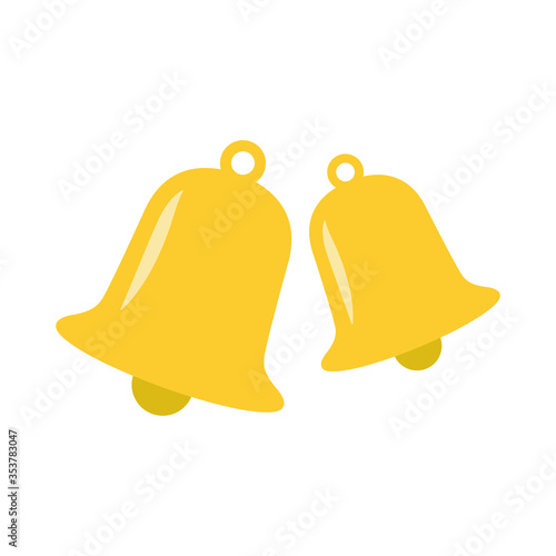 bell - alarm bell icon vector design template