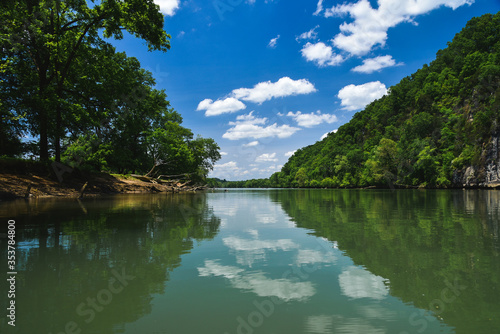 on the French Broad River in Tennessee