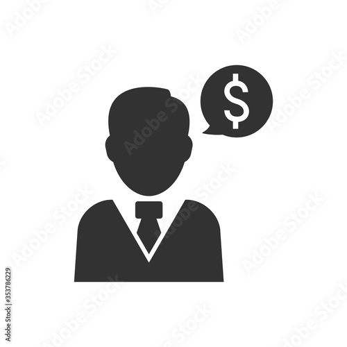 Business agent icon © Thuy Nguyen