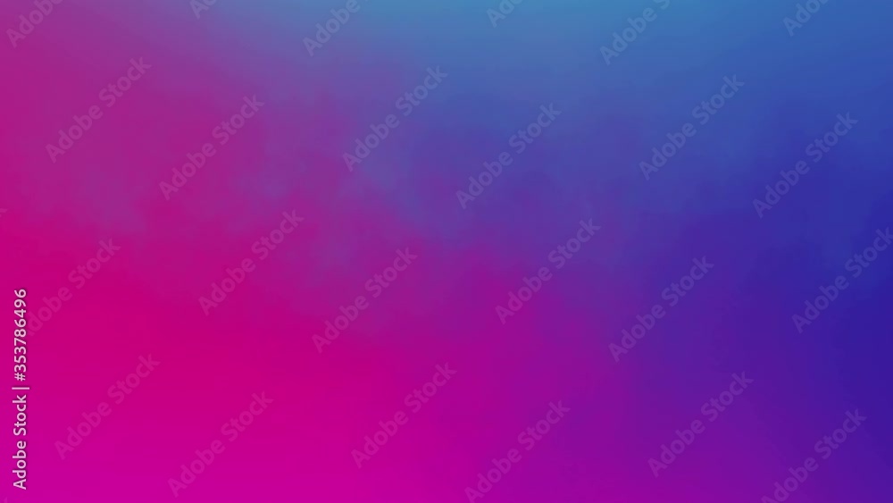 Multicolored motion gradient red purple and blue neon lights soft background with animation seamless loop.