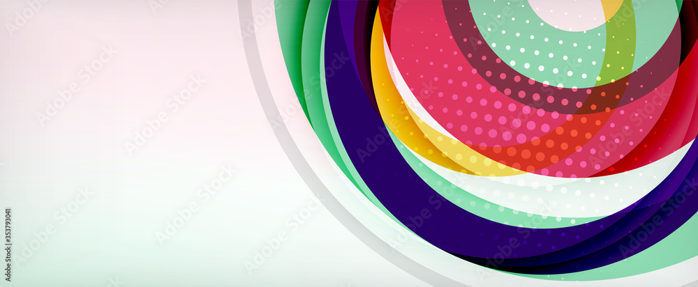 Trendy simple circle abstract background, dynamic motion concept. Vector Illustration For Wallpaper, Banner, Background, Card, Book Illustration, landing page Trendy simple circle abstract background, dynamic motion concept. Vector Illustration For Wallpaper, Banner, Background, Card, Book Illustration, landing page