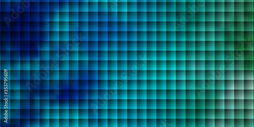 Light BLUE vector pattern in square style.