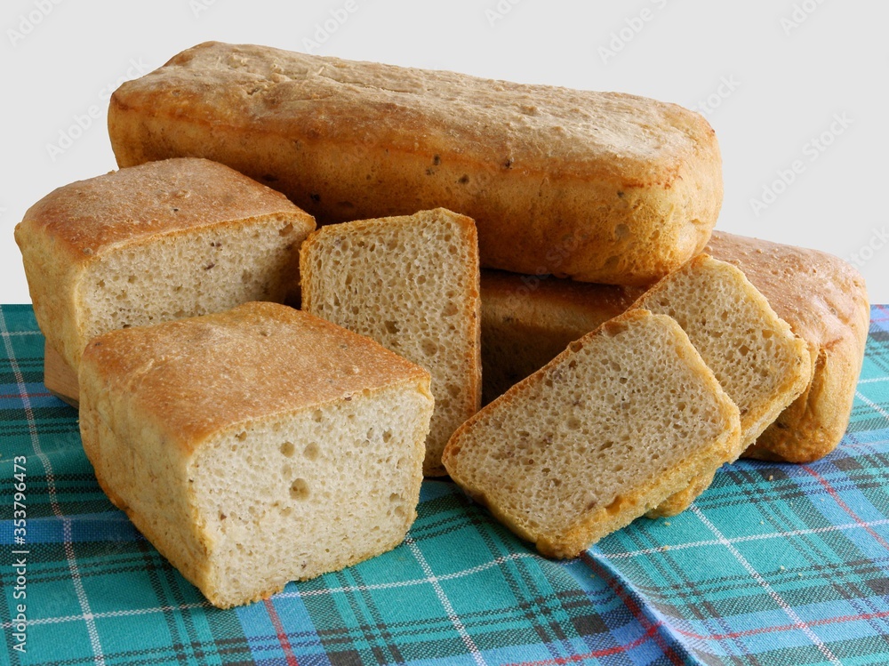 loaf of tasty homemade bread loaf of tasty homemade bread