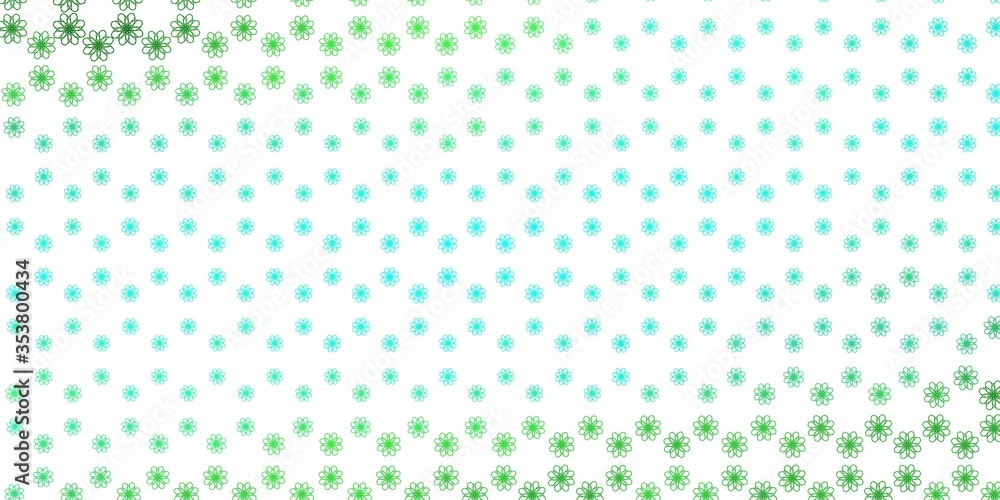 Light Green vector pattern with wry lines. Light Green vector pattern with wry lines.