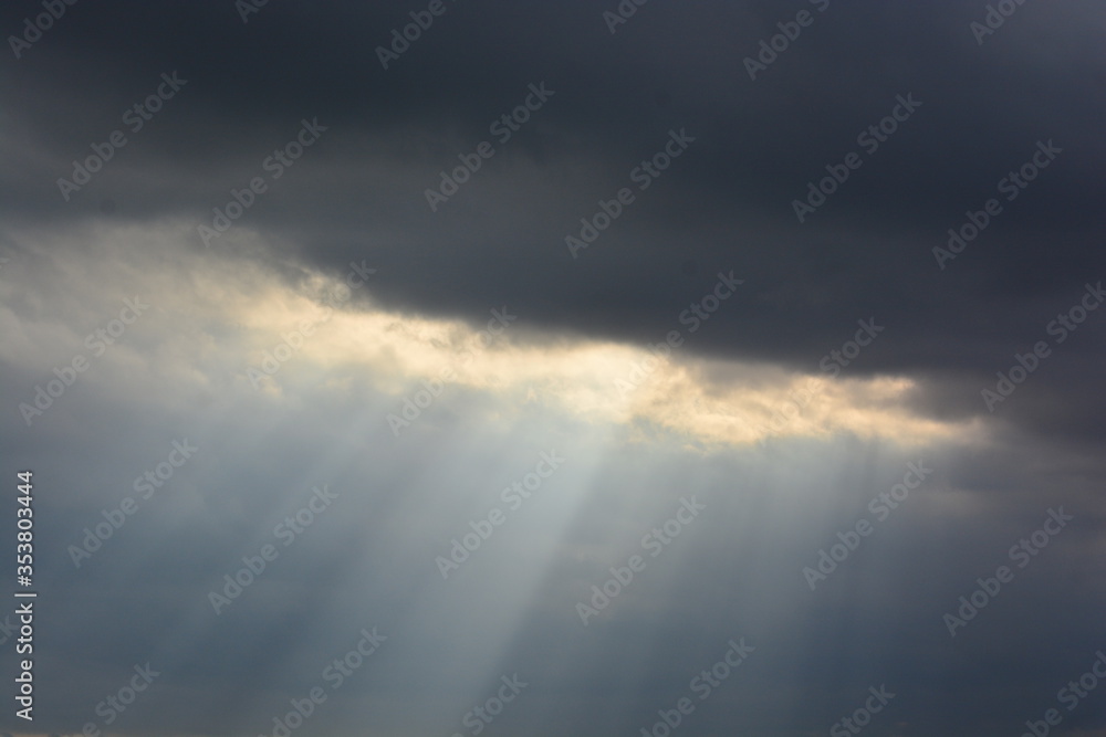 sunlight and clouds