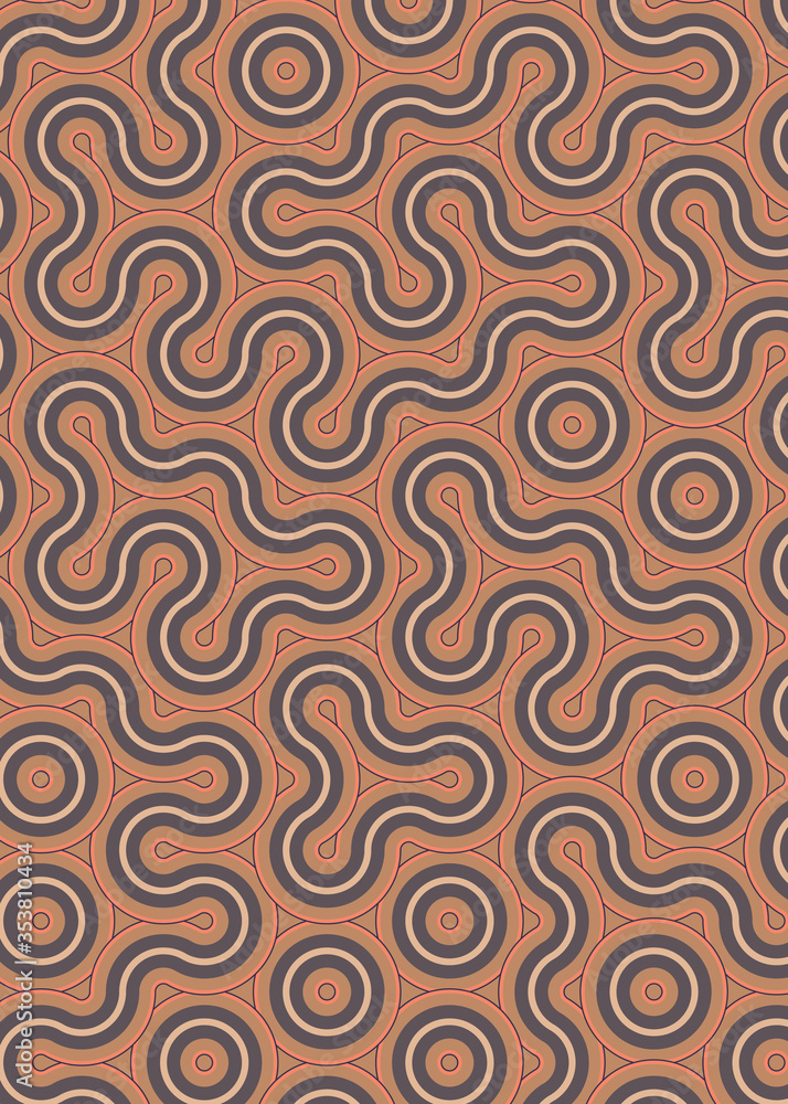 Colour Hehagon Tile Connection art background design illustration Colour Hehagon Tile Connection art background design illustration
