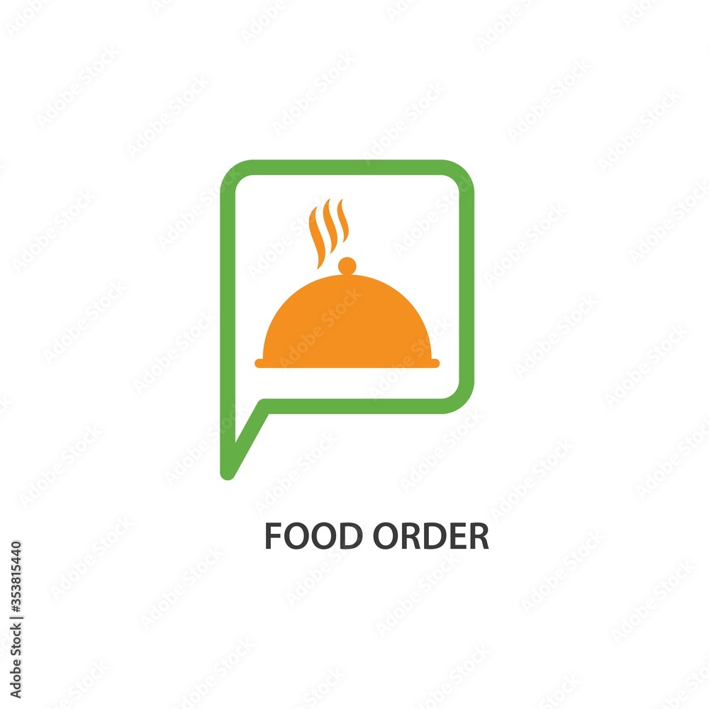 Fototapeta premium Restaurant logo