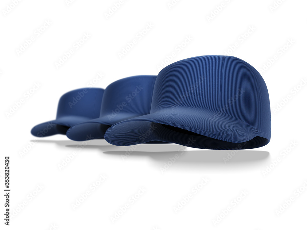 Cap Mockup 3D rendering Design Cap Mockup 3D rendering Design