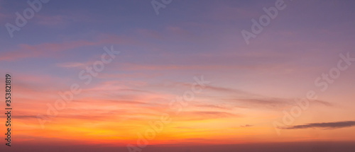 Fototapeta Naklejka Na Ścianę i Meble -  Beautiful Sky Cloud Landscape Background