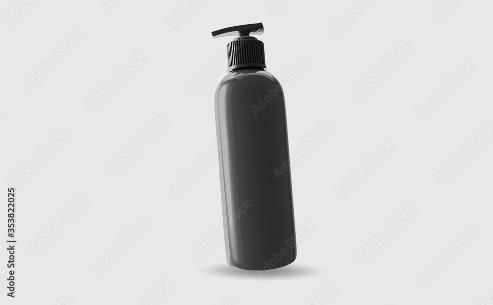 Pump Gel Corona Virus Mockup 3D Rendering Design Pump Gel Corona Virus Mockup 3D Rendering Design