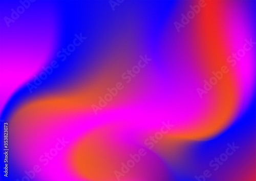 Abstract modern fluid colorful background. Vector eps 10. © Nack Thanakorn