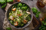 Delicious and simple ceasar salad