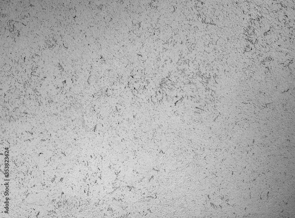 Fototapeta premium Gray cement plaster wall as background or texture.
