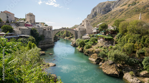 architecture,bridge,mostar,bosnia,Stari Most,historic,ancient,tourism,landscape,old,river,europe,water,travel,city,arch,stone,landmark,medieval,italy,building,herzegovina,sky,holiday,summer,bosnia,tow