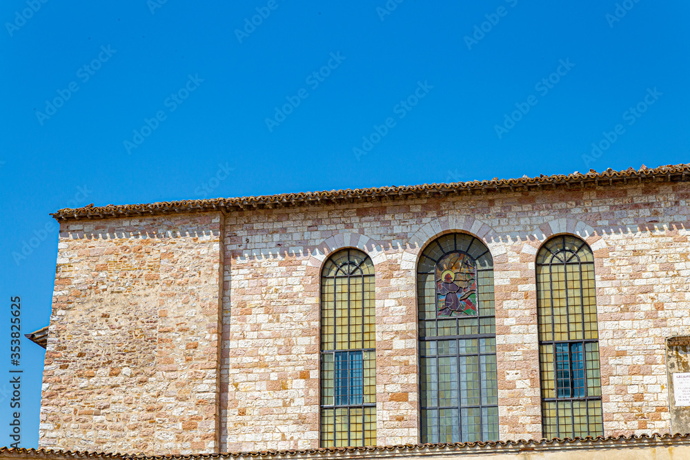 windows in the facades