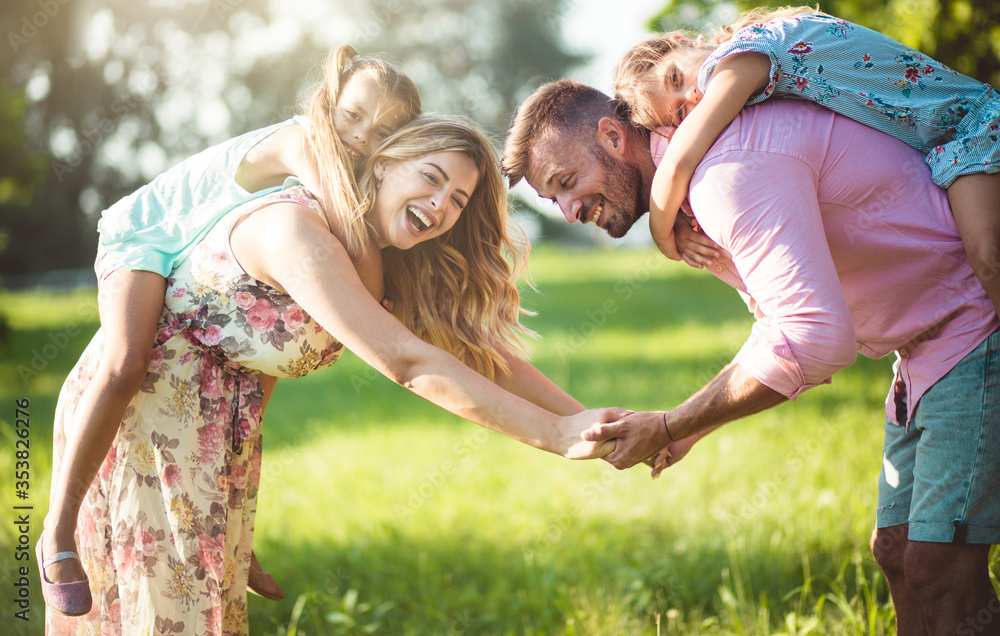 Fototapeta premium Family is the greatest blessing you can ever have.