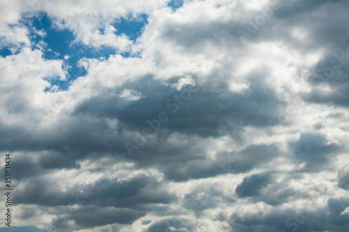 Beautiful clouds with sky background. Nature weather, cloud sky.