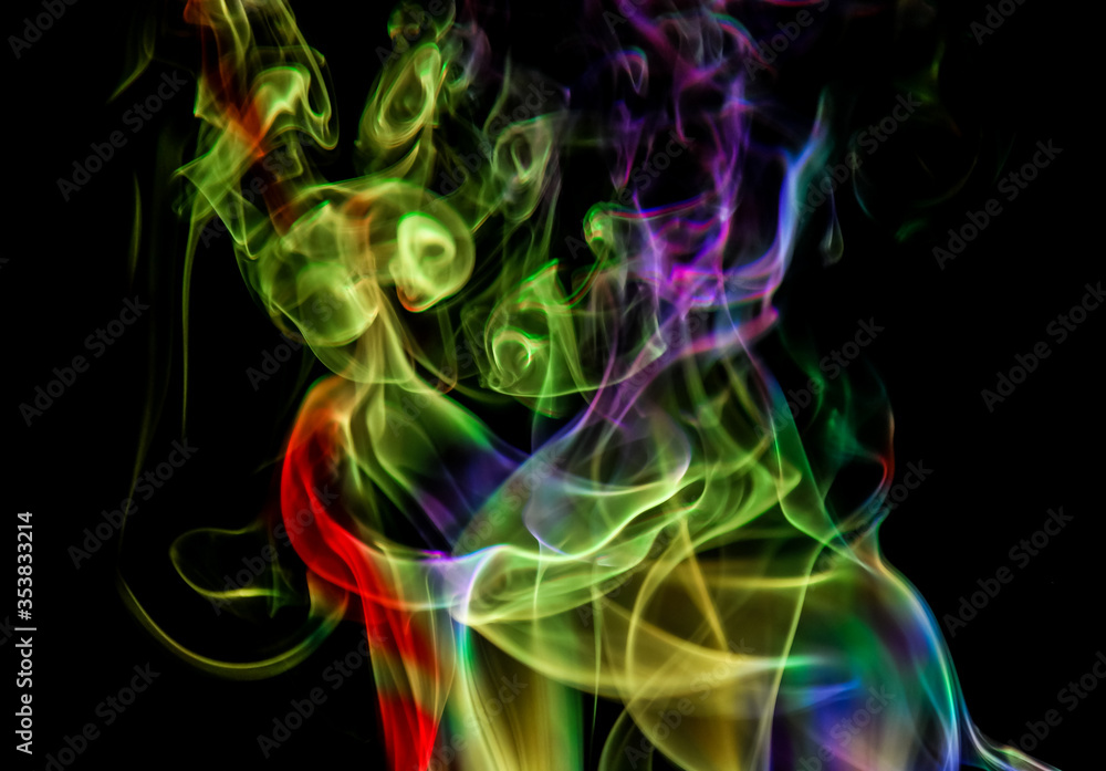 abstract colorful smoke abstract colorful smoke