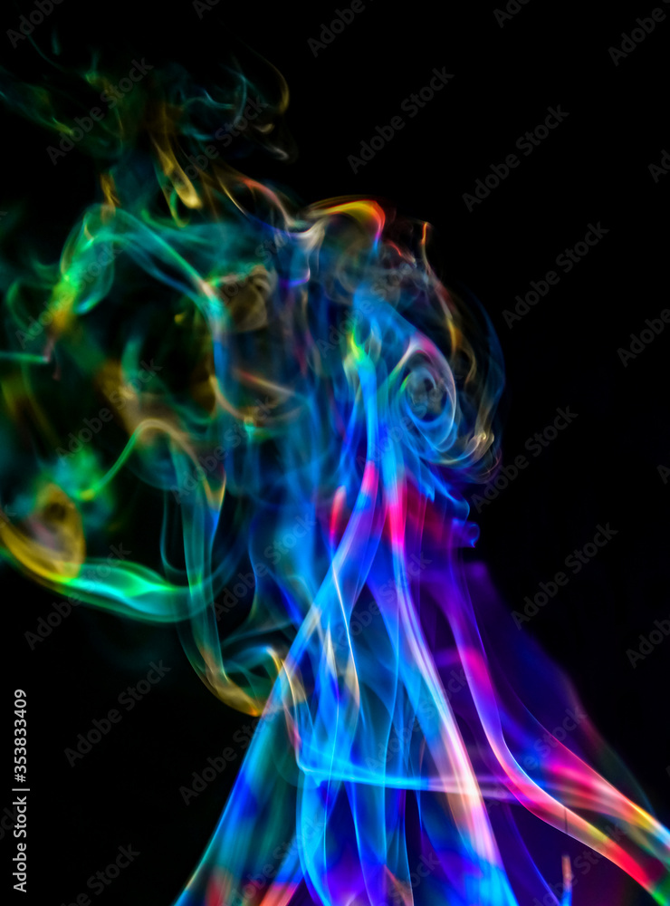 abstract smoke background