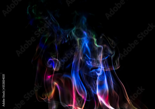 abstract smoke background