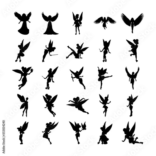 
Fairy Silhouette Pack  
