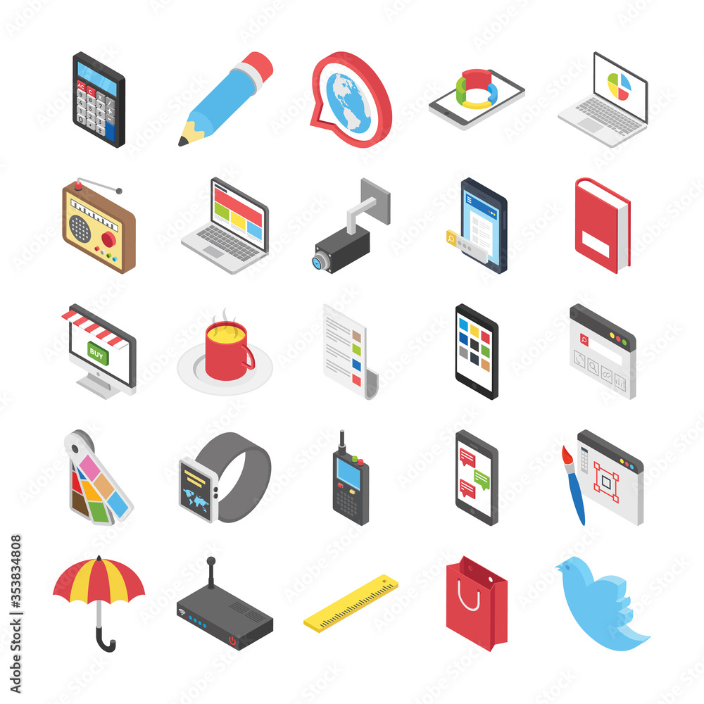 3D Web Vectors Pack
3D Web Vectors Pack