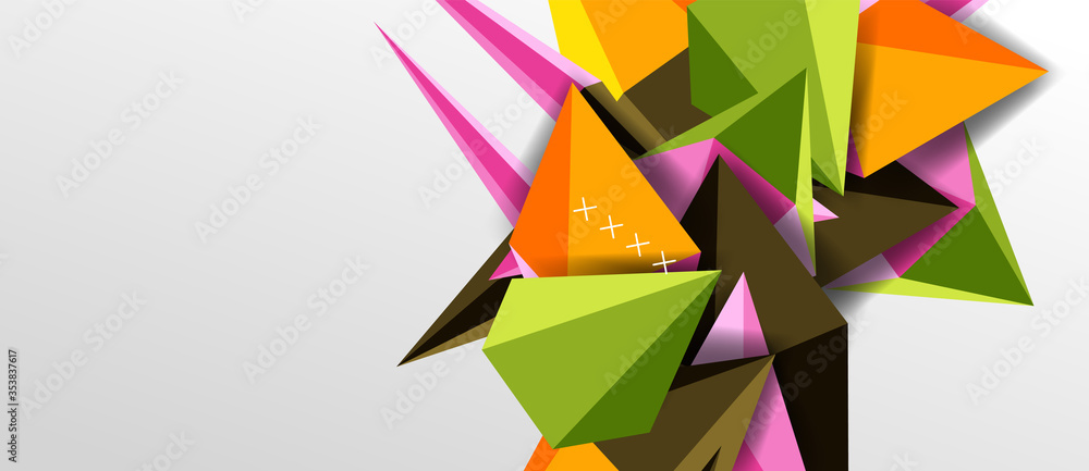 Trendy simple triangle abstract background, dynamic motion concept. Vector Illustration For Wallpaper, Banner, Background, Card, Book Illustration, landing page Trendy simple triangle abstract background, dynamic motion concept. Vector Illustration For Wallpaper, Banner, Background, Card, Book Illustration, landing page