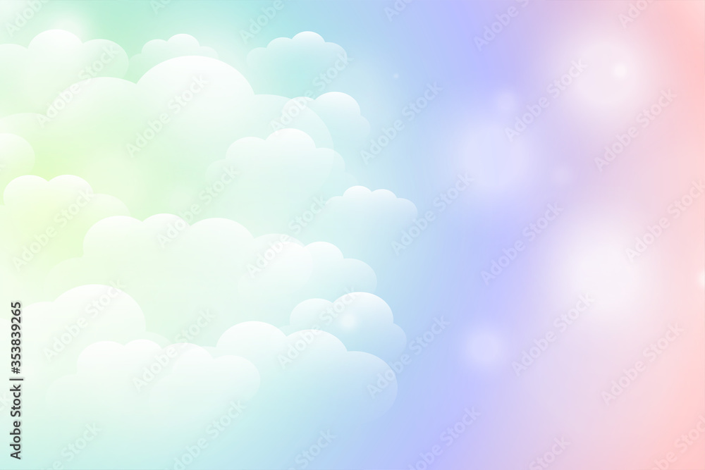 dreamy magical shiny clouds background in vibrant colors dreamy magical shiny clouds background in vibrant colors