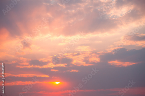 Beautiful cloudscape background