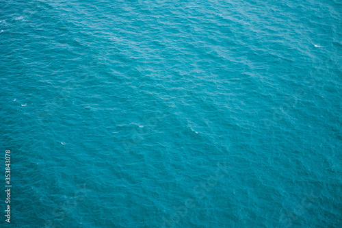 Sea view and sea waves texture at Hon THom island near Phu Quoc island