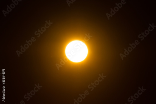 Sun eclipse concept image