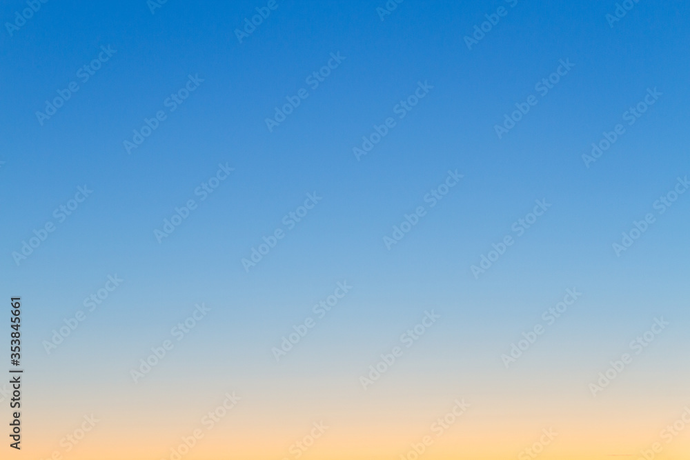 Blurred image of the sunset sky Blurred image of the sunset sky