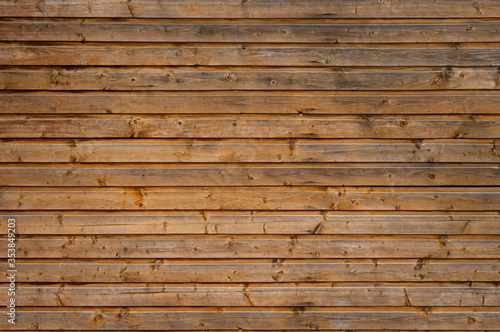Exterior old wooden wall texture, horizontal orientation