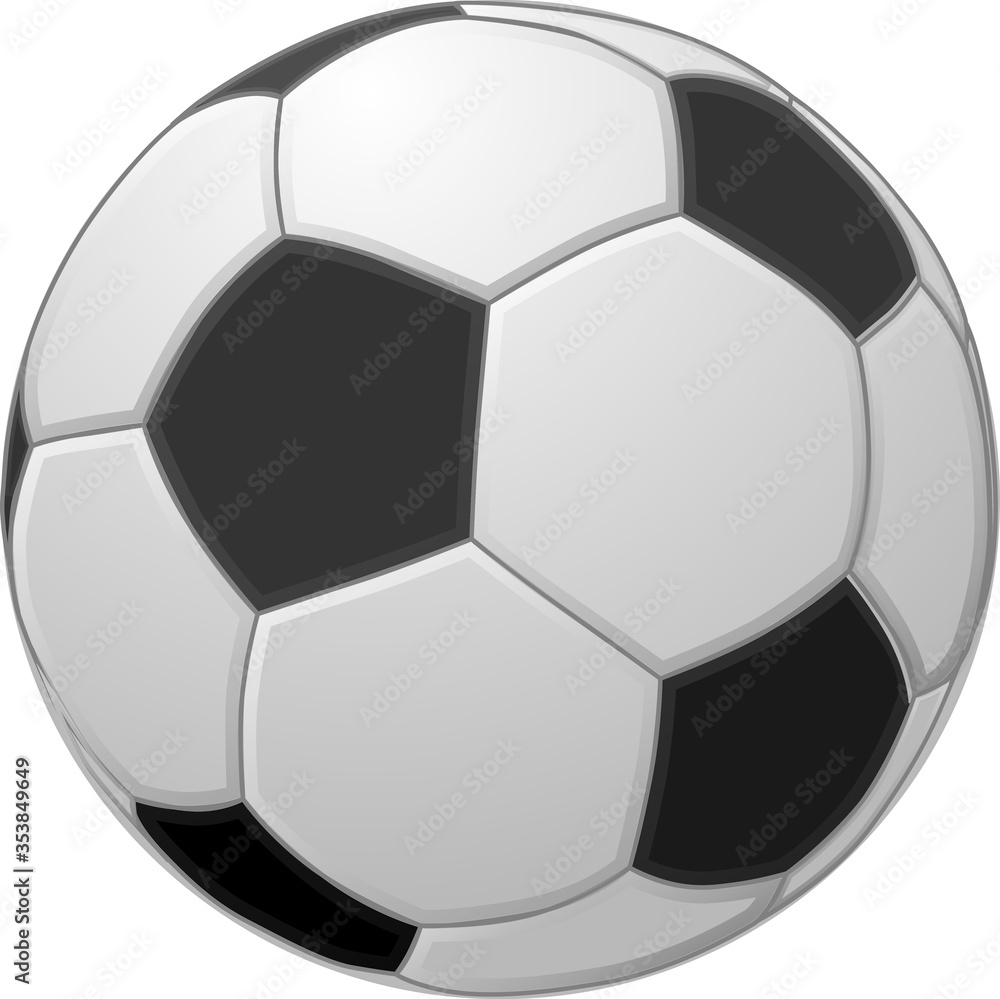vector illustration of a europe soccer ball vector illustration of a europe soccer ball