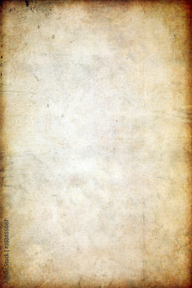 Obraz premium old paper texture with vignette