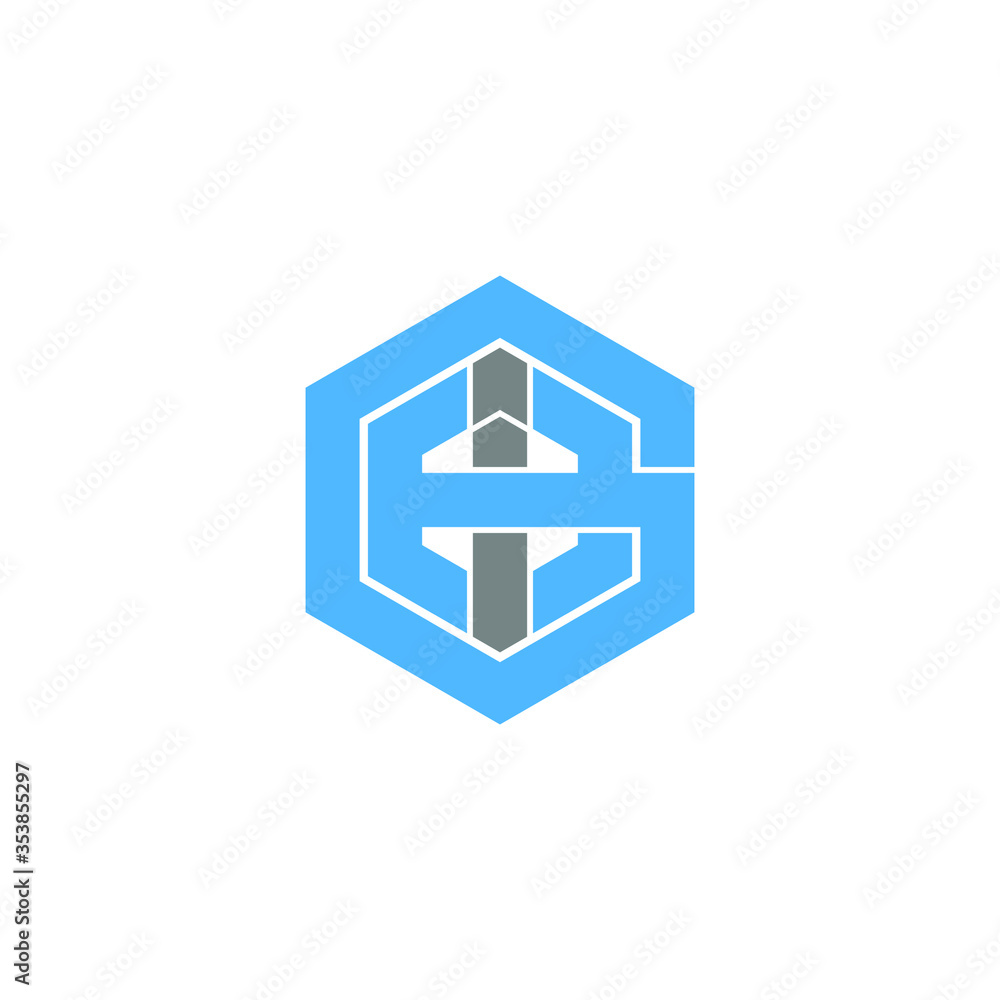 eig letter original monogram logo design eig letter original monogram logo design