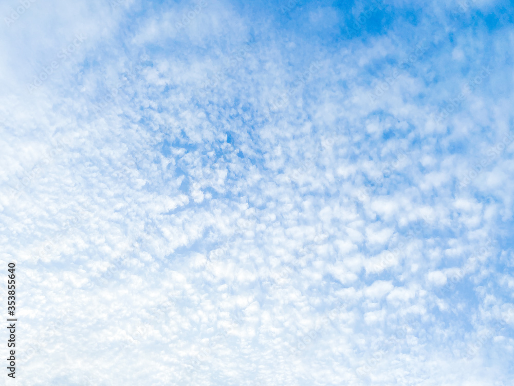 clouds sky during morning background.