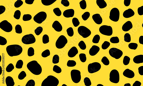 Leopard Print. Seamless Pattern. Animal Skin.