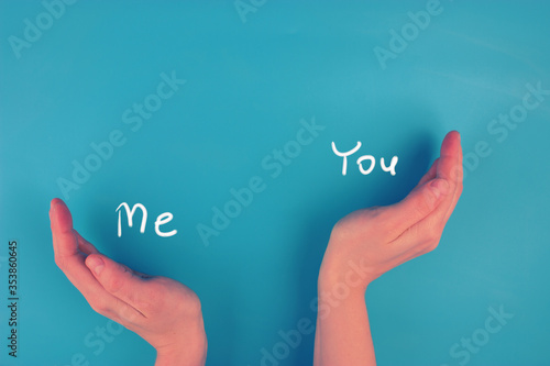 Obraz na płótnie Altruism concept image