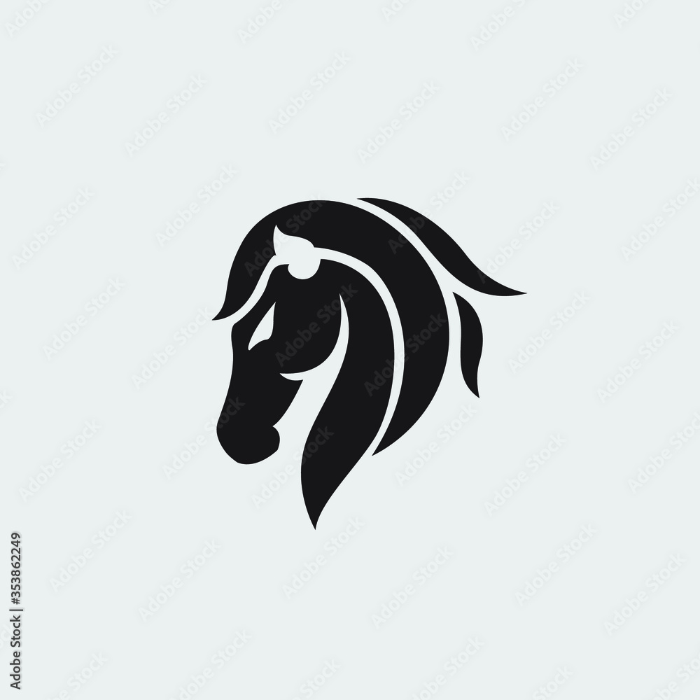 HORSE LOGO Vector Illustration design